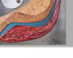 Stuart Mathews Abstract Mixed Media Wall Sculpture Diptych - 4282939