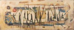 Stuart Robert Purser Five Foot Long Riverboat Oil Painting Mid Century 1949 - 4604600