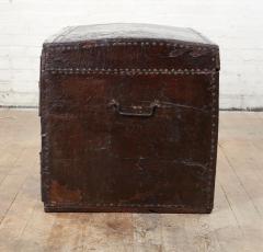 Studded Leather Travel Chest - 2619956