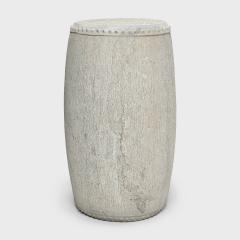 Studded Limestone Drum - 4176230
