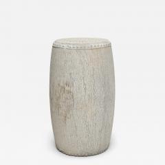 Studded Limestone Drum - 4186459