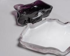 Studio 6 AM for Blend Roma Studio 6 A M for Blend handcrafted tray ashtray in glass Murano Italy 2021 - 2253107