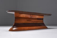 Studio Craft Solid Wood Coffee Table Mid Century Modern Era USA 1970s - 2115048