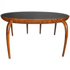 Studio Crafted Spider Leg Oval Writing Desk 1970s - 569591