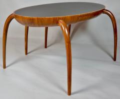 Studio Crafted Spider Leg Oval Writing Desk 1970s - 569594