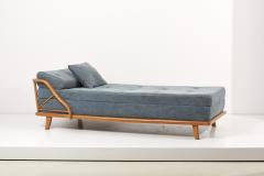 Studio Daybed in Light Blue Romo Fabric Germany 1950s - 2224885