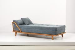 Studio Daybed in Light Blue Romo Fabric Germany 1950s - 2224887