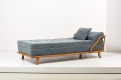 Studio Daybed in Light Blue Romo Fabric Germany 1950s - 2224890