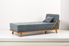 Studio Daybed in Light Blue Romo Fabric Germany 1950s - 2224891
