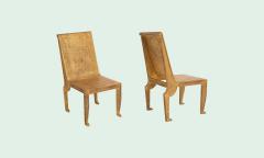 Studio Metal Faux Gold Leaf Patina Occasional Chair - 4390717