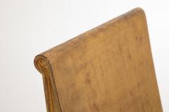 Studio Metal Faux Gold Leaf Patina Occasional Chair - 4390758