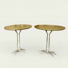 Studio Simon Meret Oppenheim Pair of Traccia Tables Studio Simon Italy circa 1972 - 4749026
