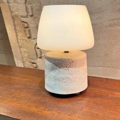Studio Table Lamp Rammed Earth Frosted Glass Shade - 3611071