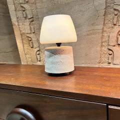 Studio Table Lamp Rammed Earth Frosted Glass Shade - 3611074