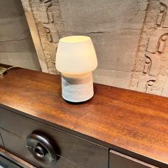 Studio Table Lamp Rammed Earth Frosted Glass Shade - 3611075