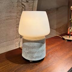 Studio Table Lamp Rammed Earth Frosted Glass Shade - 3611083