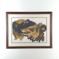 Study of a Bear for the Golden Bears by Tom Hardy 1979 - 4397395