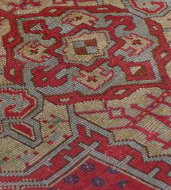 Stunning Antique Handwoven Wool Oushak Rug - 2544934