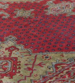 Stunning Antique Handwoven Wool Oushak Rug - 2544938