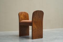 Stunning Art Deco Bench in Burl Walnut and Velvet 1930s - 4608356