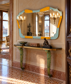 Stunning Art Deco Console Table with Matching Mirror circa 1930s - 4822915