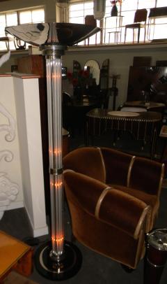 Stunning Art Deco Floor Lamp with glass rods and lights - 3794557