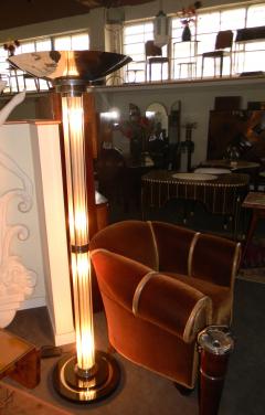 Stunning Art Deco Floor Lamp with glass rods and lights - 3794578