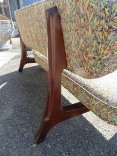 Stunning Curved Sculptural Floating Sofa Mid Century Modern - 1550447