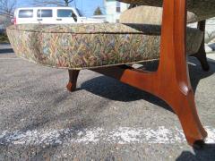 Stunning Curved Sculptural Floating Sofa Mid Century Modern - 1550450
