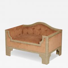 Stunning Custom Made Fully Upholstered Dog Bed - 4383778
