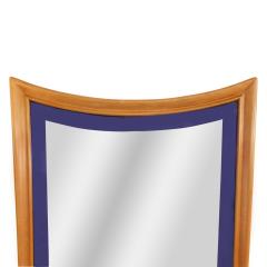 Stunning Italian Art Deco Mirror with Blue Edge 1930s - 2483815