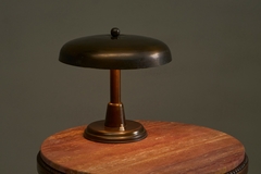 Stunning Italian Table Lamp in Patinated Brass Mid 20th Century - 4803251