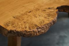 Stunning Live Edge Coffee Table in Solid Baltic Pine Europe 1960s - 4528427