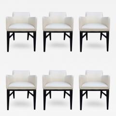 Stunning Set of Six Dunbar Style Vintage Chairs - 111537