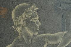 Stunning and Large Ballet Themed Art Deco Art Panel 1940s - 4468300