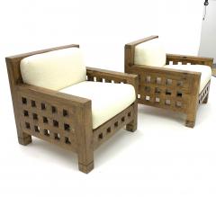 Stunning sturdy Alp pair of lounge chairs - 1621288