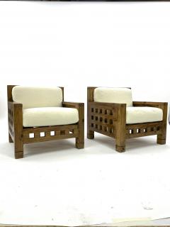 Stunning sturdy Alp pair of lounge chairs - 1621346