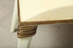 Stylish Art Deco Style Parchment Bench - 373600