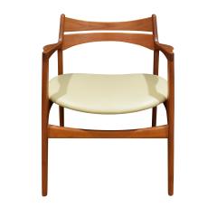 Stylish Danish Desk Chair In Teak 1950s Signed  - 1529674