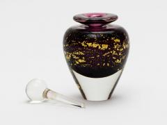 Stylish blown glass perfume bottle - 786422