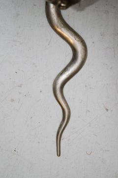 Stylized Egyptian Revival Cobra Sconces - 1093887