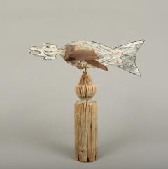 Stylized Folk Art Eagle Whirligig - 4348428