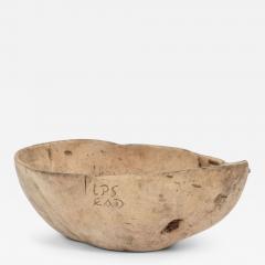 Sublime Organically Shaped Primitive 18th Century Scandavian Root Bowl - 3351491