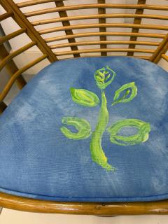 Substantial Vintage Sculptural Rattan Reed Peacock Chair Great Condition - 4529957