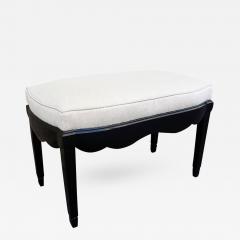 Sue et Mare Sue et Mare Ebonized Solid Wood Refined Newly Restored in Neutral Cloth - 378244