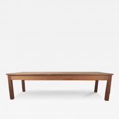 Sugi Water Pine Work Dining Table Japan circa 1950 - 4358361