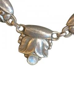 Suite of Georg Jensen Sterling and Moonstone Jewelry - 4130468