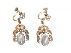 Suite of Georg Jensen Sterling and Moonstone Jewelry - 4130519