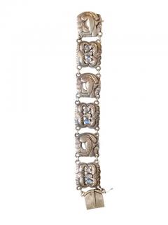 Suite of Georg Jensen Sterling and Moonstone Jewelry - 4130537