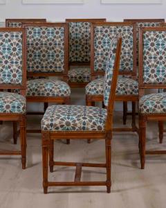 Suite of twelve Louis XVI style chairs - 4615083